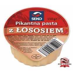 Pikantna pasta z łososiem
